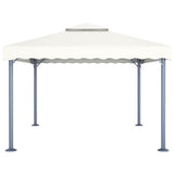 Vidaxl arbor 400x300 cm Aluminum Creme