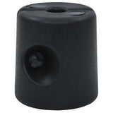 Vidaxl arbor weights 4 st PE Black