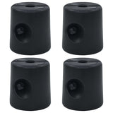 Vidaxl Arbor Weights 4 St Pe Black