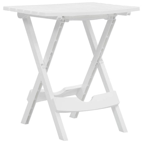 Vidaxl tuintafel inklapbaar 44,5x38,5x50 cm wit