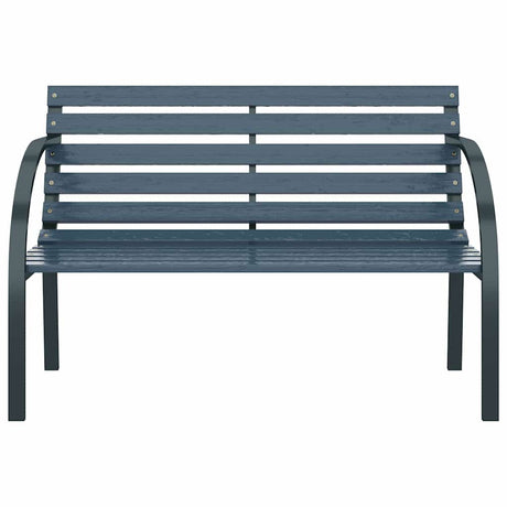 Vidaxl tuinbank 120 cm hout grijs