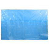 Vidaxl Schwimmbad Abdeckung 975x488 cm pe blau