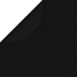 Vidaxl Schwimmbad Abdeckung 210 cm pe schwarz