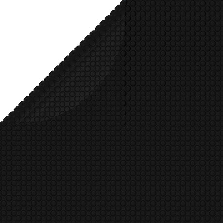 Vidaxl Schwimmbad Abdeckung 210 cm pe schwarz