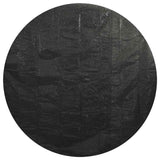 Vidaxl Schwimmbad Abdeckung 250 cm pe schwarz