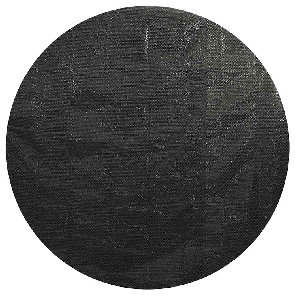 Vidaxl Schwimmbadabdeckung 381 cm pe schwarz
