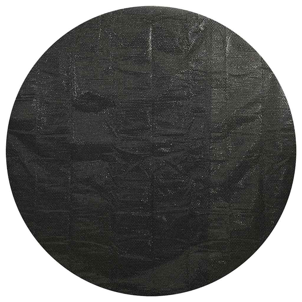 Vidaxl Schwimmbad Abdeckung 417 cm pe schwarz