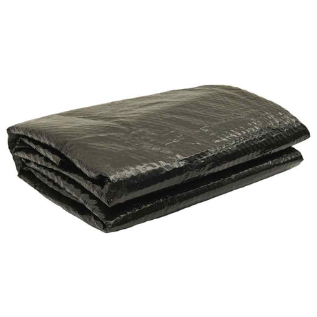 Vidaxl Schwimmbad Abdeckung 455 cm pe schwarz