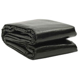 Vidaxl Schwimmbadabdeckung 260x160 cm pe schwarz