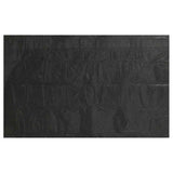 Vidaxl Schwimmbad Abdeckung 450x220 cm pe schwarz