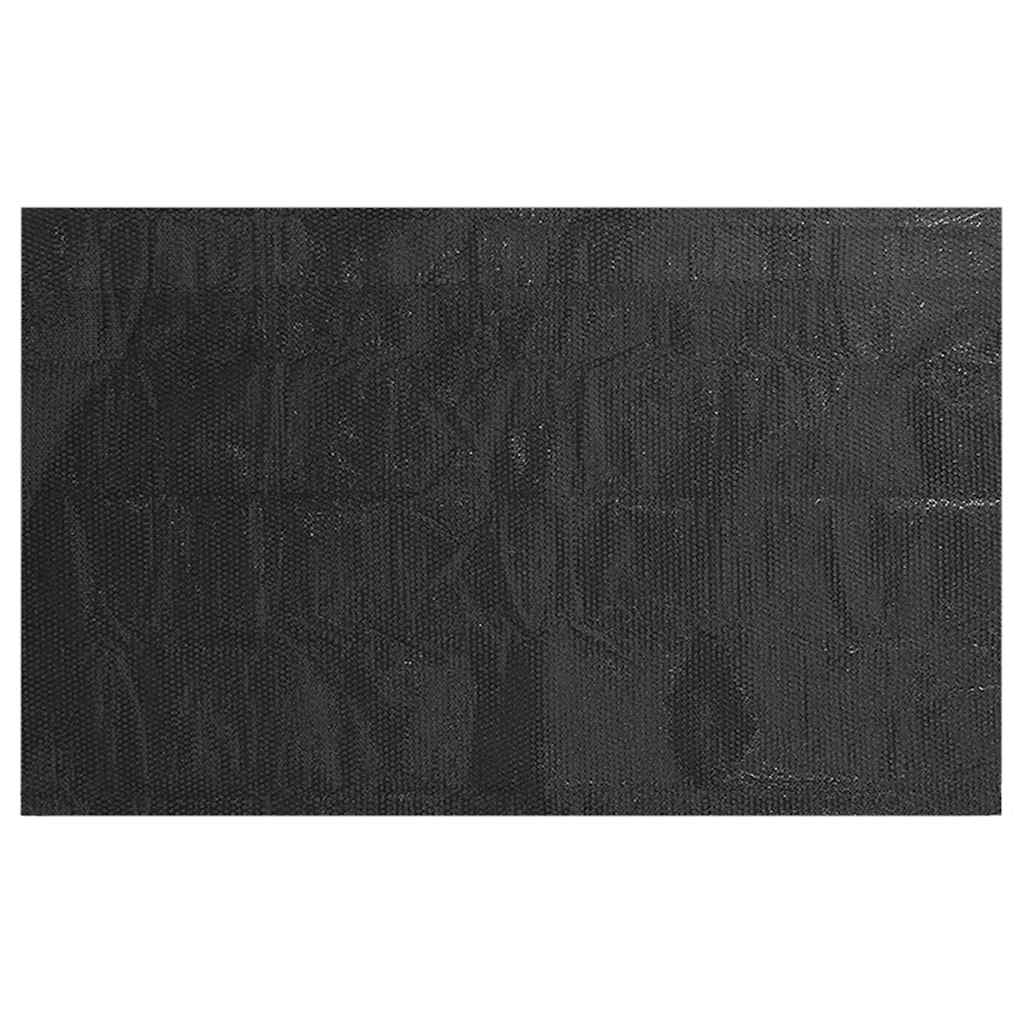 Vidaxl Schwimmbad Abdeckung 732x366 cm pe schwarz