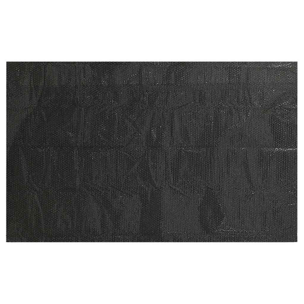 Vidaxl Schwimmbad Abdeckung 488x244 cm pe schwarz