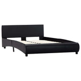 Vidaxl bedframe kunstleer zwart 140x200 cm