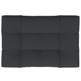 Vidaxl palet poduszka 120x80x12 cm Black