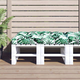 Vidaxl Pallet Cushion 120x80x12 cm de tela verde