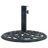 Vidaxl Parasol foot 9 kg 40 cm Cast iron green