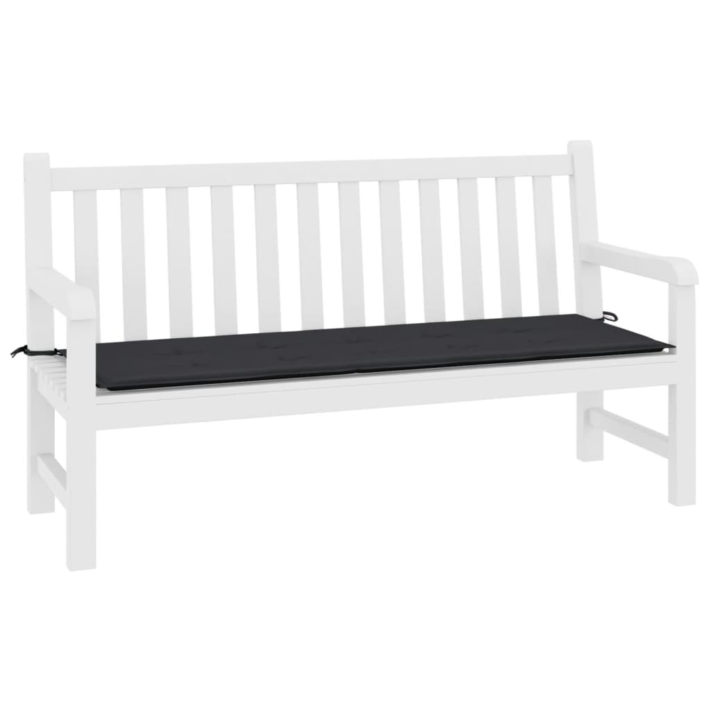 Vidaxl Garden Bench Pushion 200x50x3 cm Oxford Stof sort