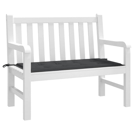 Vidaxl Garden Bench Kissen 100x50x4 cm Oxford Stoff schwarz