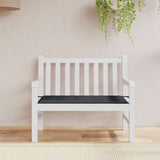 Vidaxl Garden Bench Kissen 100x50x4 cm Oxford Stoff schwarz