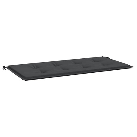 Vidaxl Garden Bench Kissen 120x50x4 cm Oxford Stoff schwarz