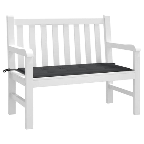 Vidaxl Garden Bench Kissen 120x50x4 cm Oxford Stoff schwarz