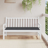 Vidaxl Gartenbank Kissen 150x50x4 cm Oxford Stoff schwarz