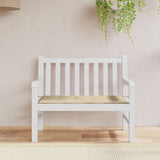 Vidaxl Garden Bench Kissen 100x50x4 cm Oxford Stoff Beige