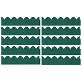 Vidaxl Gazon Edges 10 pezzi 65x15 cm pp verde