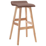 Vidaxl barstoel stof taupe