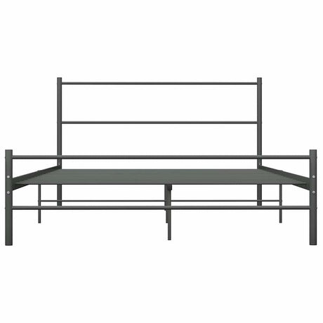 Vidaxl bedframe metaal grijs 120x200 cm