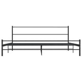 Vidaxl bedframe metaal zwart 180x200 cm