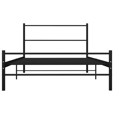 Vidaxl bedframe metaal zwart 100x200 cm