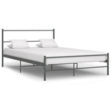 Vidaxl bedframe metaal grijs 160x200 cm