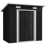 Vidaxl Garden Shed Steel Antracit