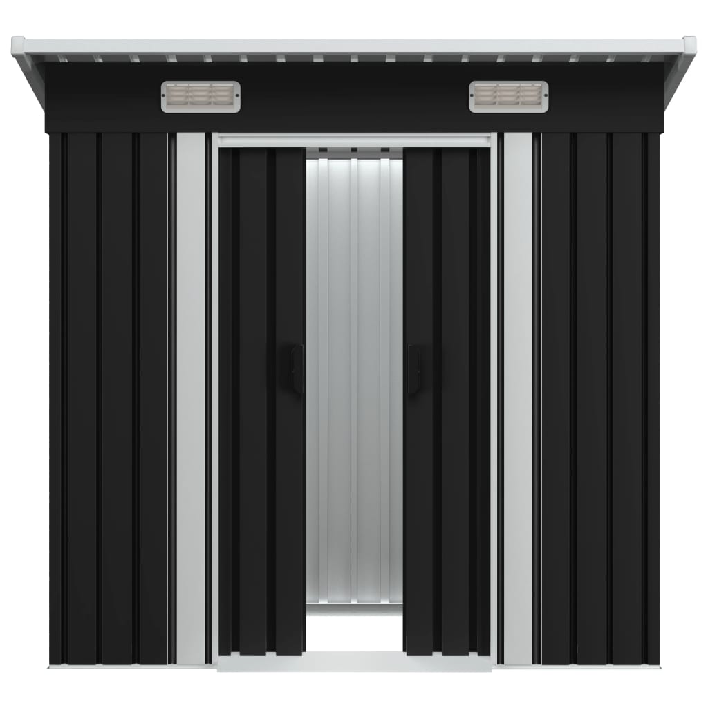 Vidaxl Garden shed Steel Anthracite