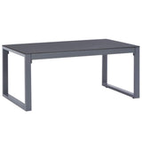 Vidaxl salontafel 90x50x40 cm aluminium