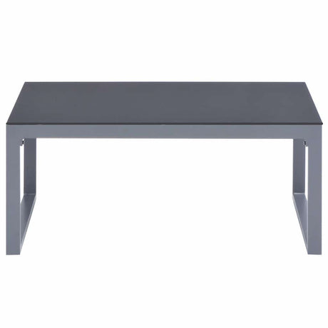 Vidaxl salontafel 90x50x40 cm aluminium