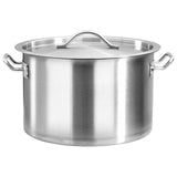 Vidaxl saucepan 32 l 40x26 cm stainless steel