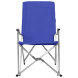 Vidaxl Camping chairs Foldable 2 st blue