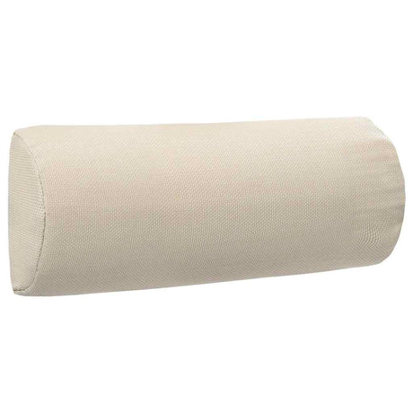 VidaXL Kopfstütze für Sonnenliege 40x7,5x15 cm Textilene Creme