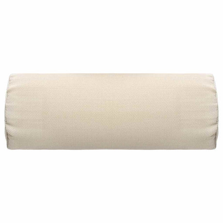 VidaXL Kopfstütze für Sonnenliege 40x7,5x15 cm Textilene Creme