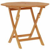 Vidaxl tuintafel inklapbaar 85x85x76 cm massief teakhout