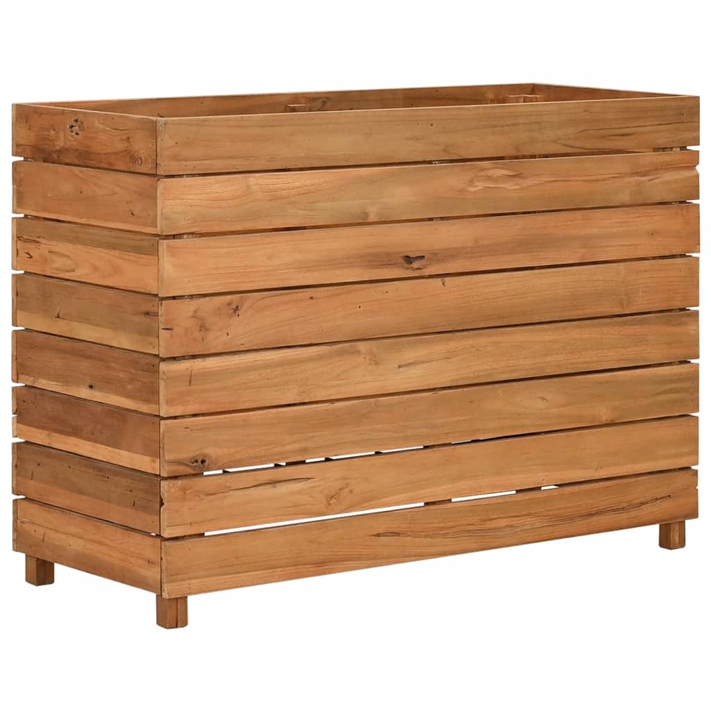 Vidaxl Planter an den 100x40x72 cm recycléiert Teak a Stol