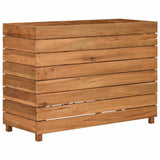 Vidaxl Sadzarka Wstaw 100x40x72 CM Recykling Teak and Stael