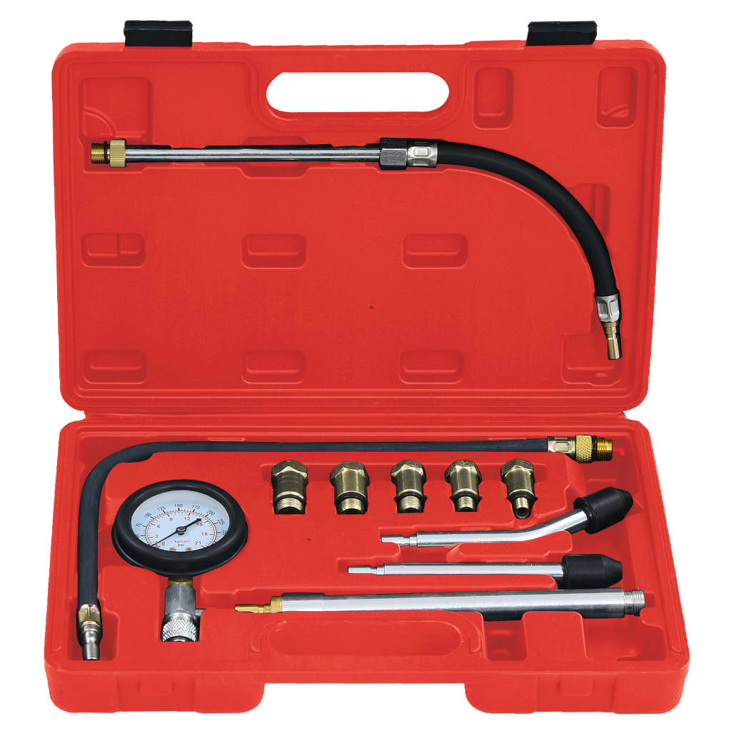 Vidaxl 12-part compression tester set for gasoline engines