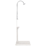 Vidaxl outdoor shower wood white