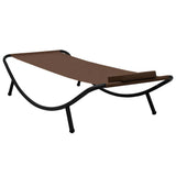 Vidaxl tuinbed 200x90 cm staal bruin