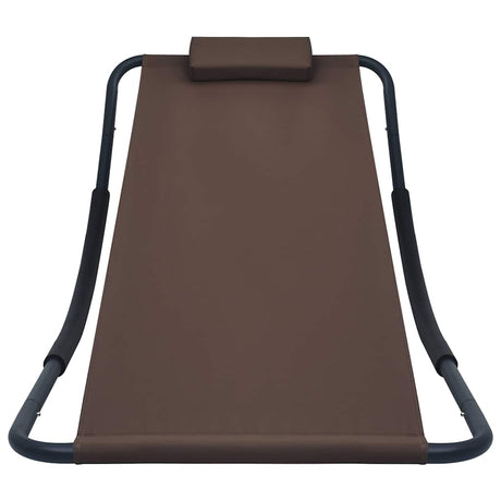 Vidaxl tuinbed 200x90 cm staal bruin