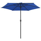 BIDAXL PARASOL MED ALUMINUM POLE 270x246 cm Azure Blue