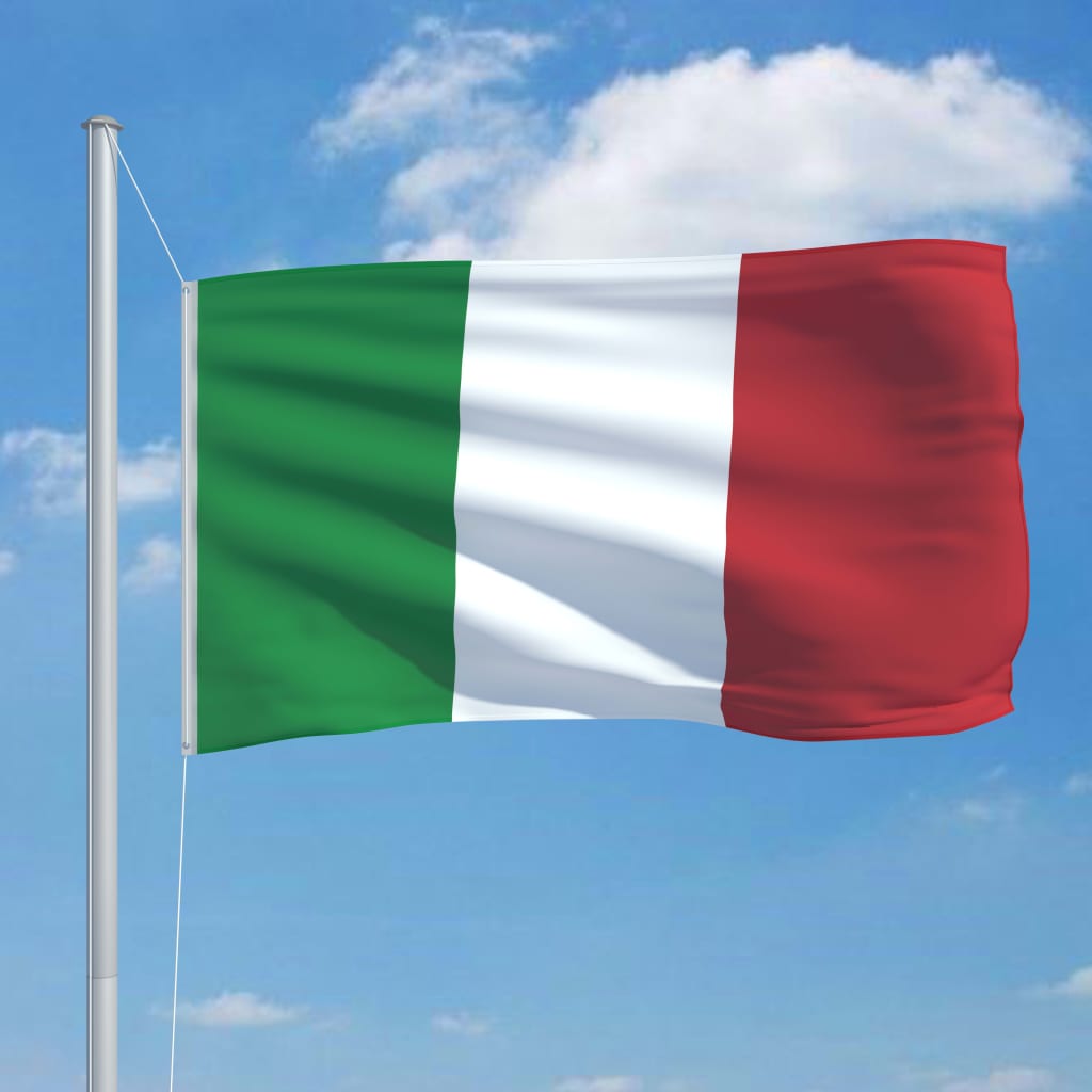 Vidaxl flag Italy 90x150 cm